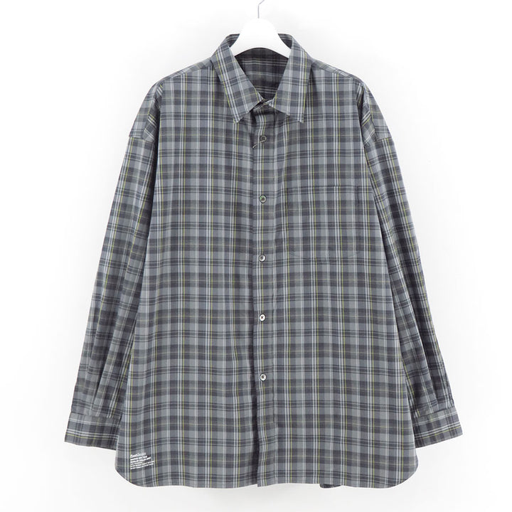 FreshService/フレッシュサービス】MADRAS DRY TECH REGULAR COLLAR