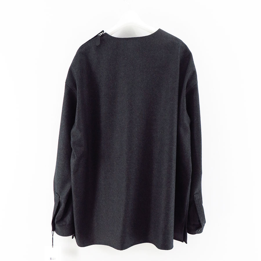 【THE RERACS/ザ・リラクス】, RERACS SIDE ZIP PULLOVER SHIRT , 23FW-REBL-372-2-J