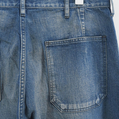【HERILL/ヘリル】<br>US Navy Denim Trousers <br>25-030-HL-8020-30