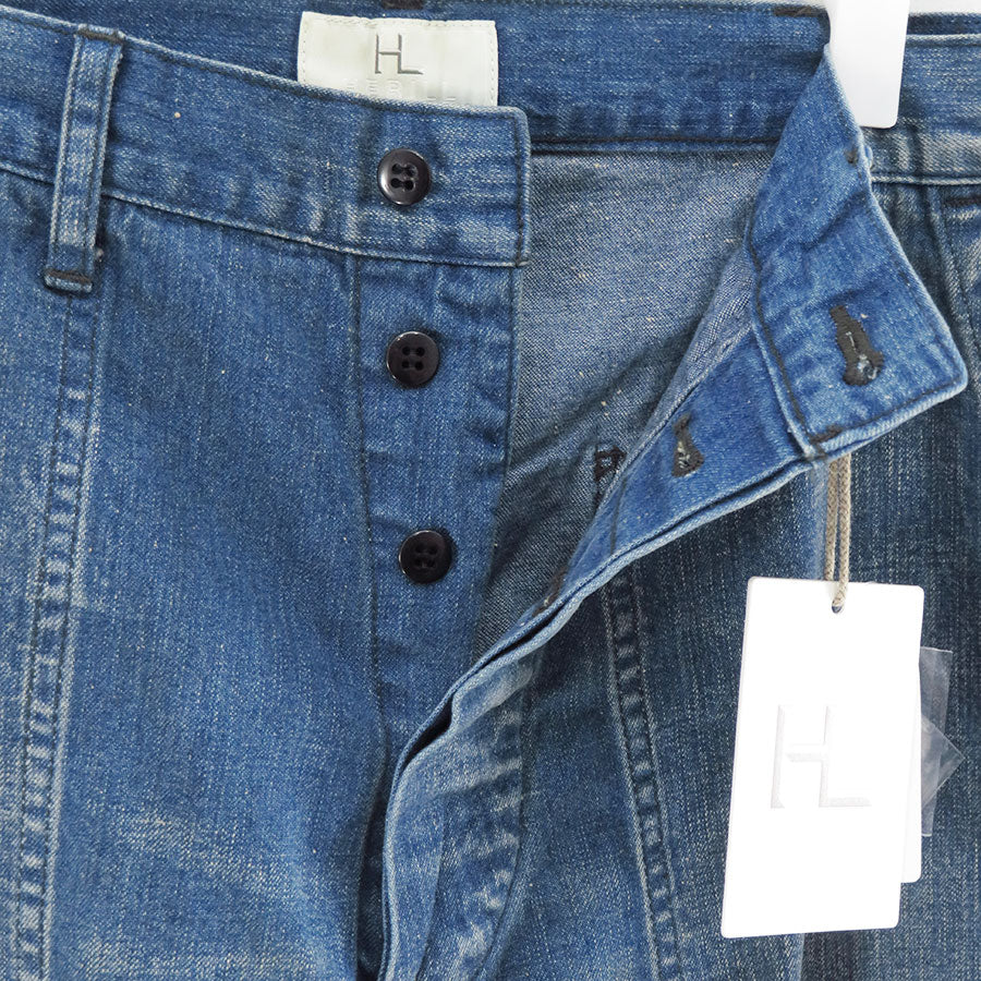【HERILL/ヘリル】<br>US Navy Denim Trousers <br>25-030-HL-8020-30