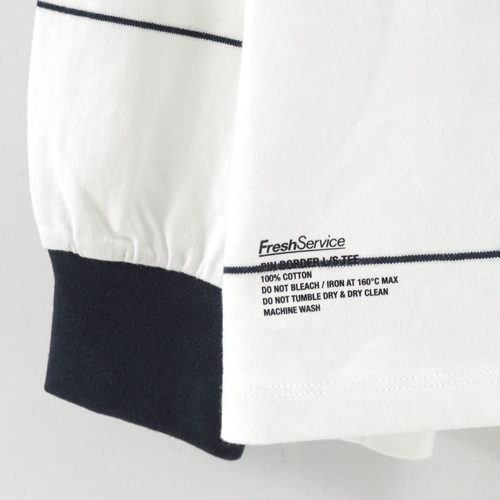 FreshService/フレッシュサービス】PIN BORDER L/S TEE FSC261-70261の