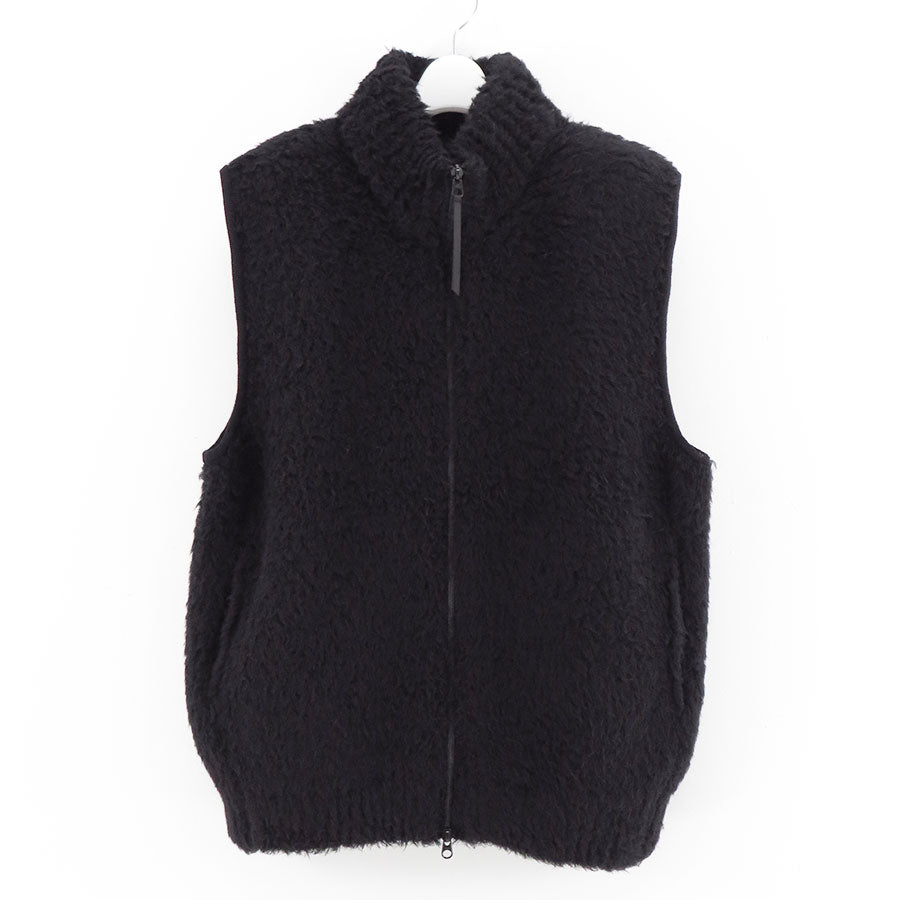 【BATONER/バトナー】<br>SHETLAND BOA KNIT VEST <br>BN-24FM-069