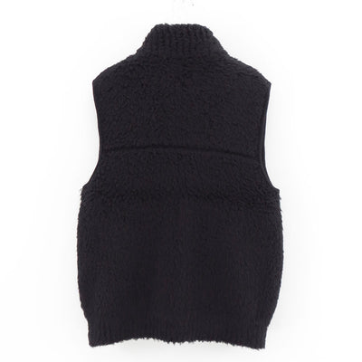 【BATONER/バトナー】<br>SHETLAND BOA KNIT VEST <br>BN-24FM-069