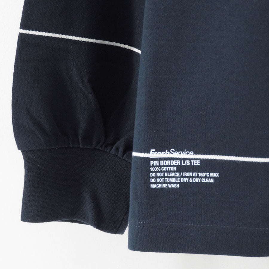 FreshService/フレッシュサービス】PIN BORDER L/S TEE FSC261-70261の