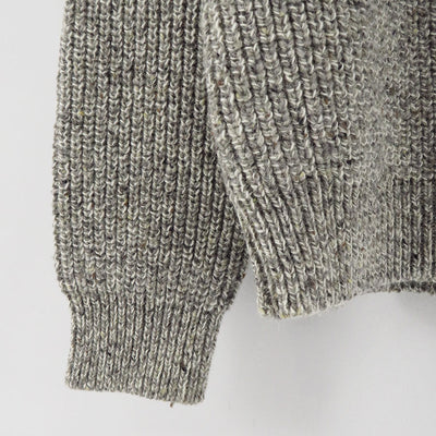 【BATONER/バトナー】<br>TWEED SIGNATURE CREW NECK <br>BN-24FM-070