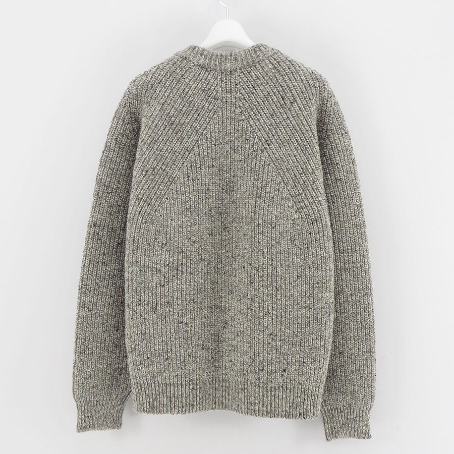 【BATONER/バトナー】<br>TWEED SIGNATURE CREW NECK <br>BN-24FM-070