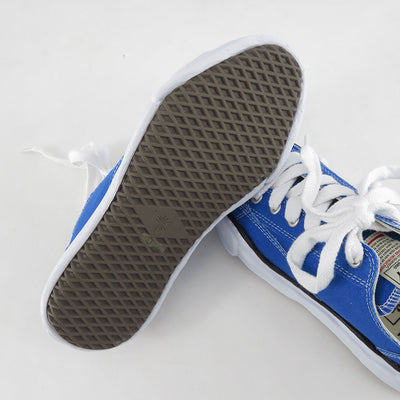 【Maison MIHARA YASUHIRO】<br>"PETERSON" OG Sole Canvas Low-top Sneaker (CL BLUE) <br>A01FW702