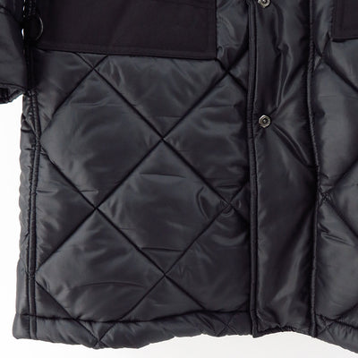【JUNYA WATANABE MAN】<br>エステルリップストップキルティング×ナイロンツイル INNERRAUM フーデッドコート <br>WL-C007-051