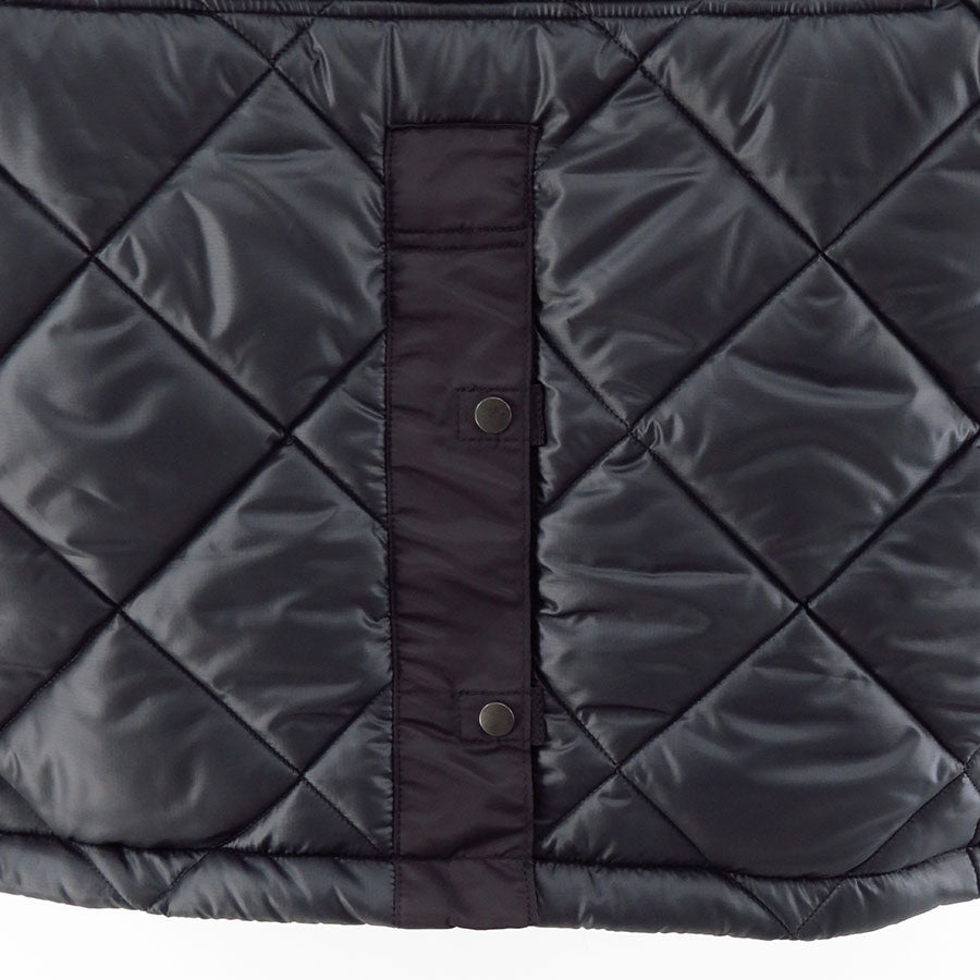 【JUNYA WATANABE MAN】<br>エステルリップストップキルティング×ナイロンツイル INNERRAUM フーデッドコート <br>WL-C007-051