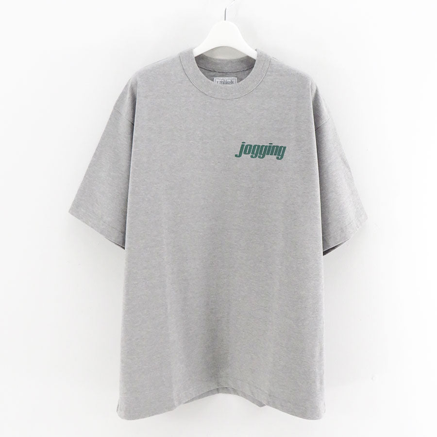 【Unlikely/アンライクリー】<br>Unlikely Authentic Graphic Tee "jogging" <br>U25F-04-0002