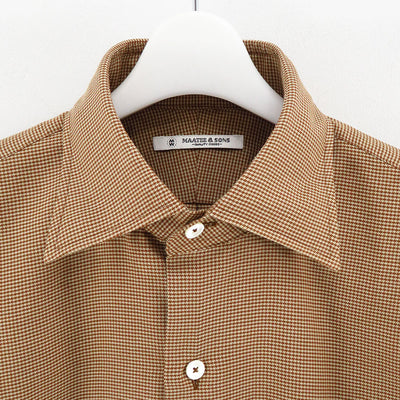 【MAATEE&SONS/マーティーアンドサンズ】<br>C/SILK HOUND TOOTH/ LIAN <br>MT3303-0601C