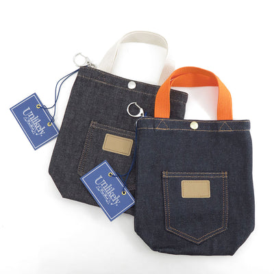【Unlikely/アンライクリー】<br>Unlikely "Miniature" Denim Tote bag <br>U25F-61-0007