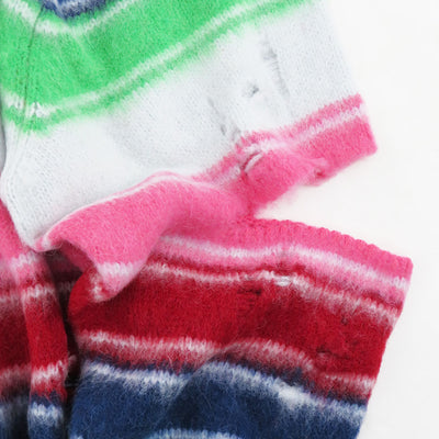 【doublet/ダブレット】<br>STRIPE OVERSIZE PULLOVER <br/>23AW54KN133