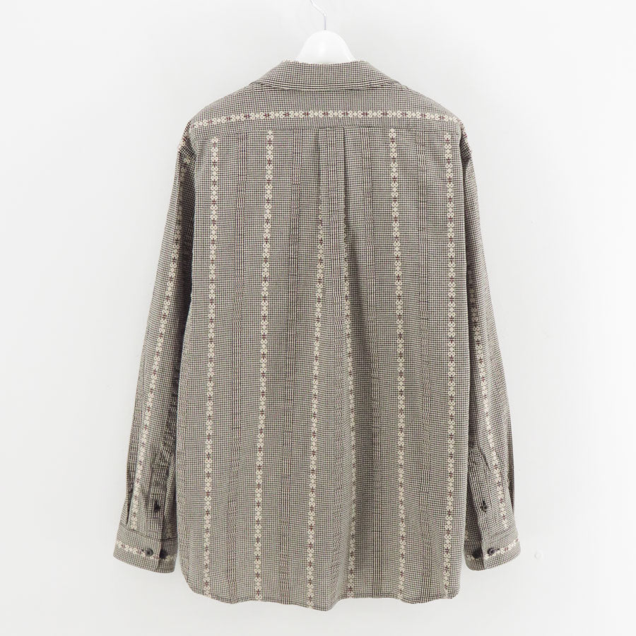 SUGARHILL/シュガーヒル】DOBBY OPEN COLLAR SHIRT 26440505の通販
