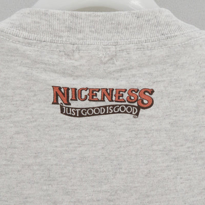 【NICENESS/ナイスネス】<br>G.BERNARD / G.バーナード (UMAプリント Teeシャツ - ヘザーグレー) <br>NN-4102J16