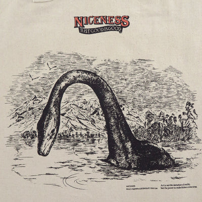 【NICENESS/ナイスネス】<br>BARNETT / バーネット (UMAプリント トートバッグ) <br>NN-4103A16