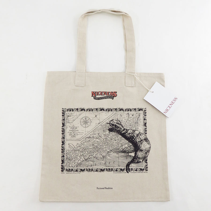 【NICENESS/ナイスネス】<br>BARNETT / バーネット (UMAプリント トートバッグ) <br>NN-4103A16