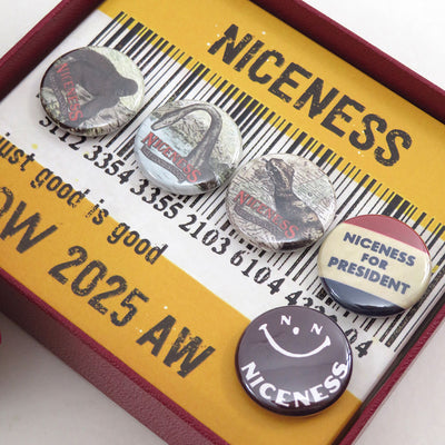 【NICENESS/ナイスネス】<br>BIRTHDAY / バースディ (NNバッジセット) <br>NN-5501A16