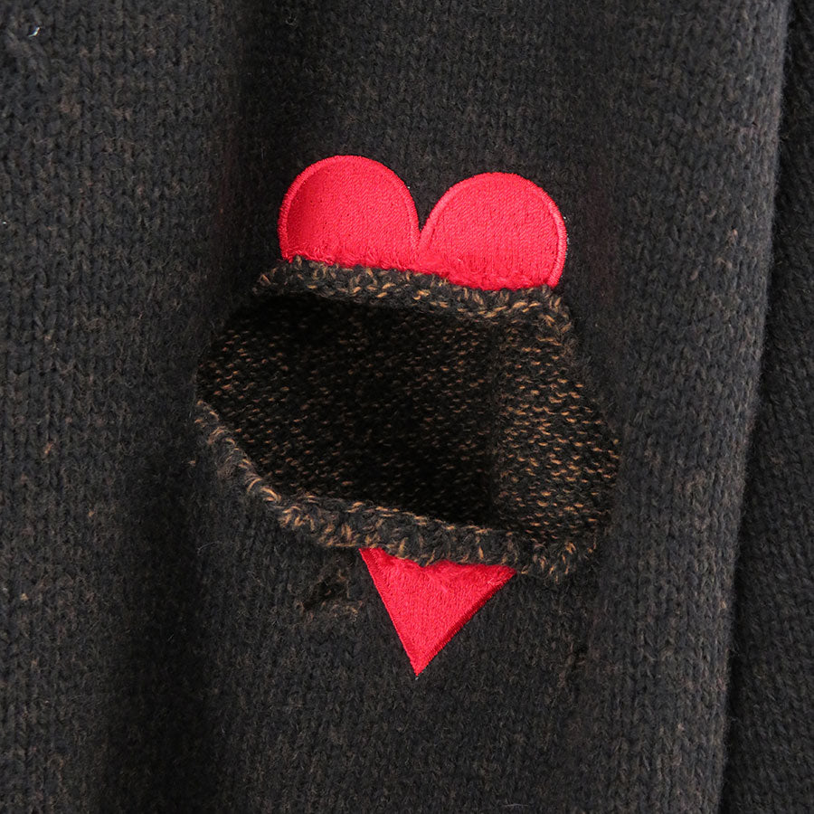 【doublet/ダブレット】<br>BROKEN HEART CARDIGAN <br/>23AW56KN136