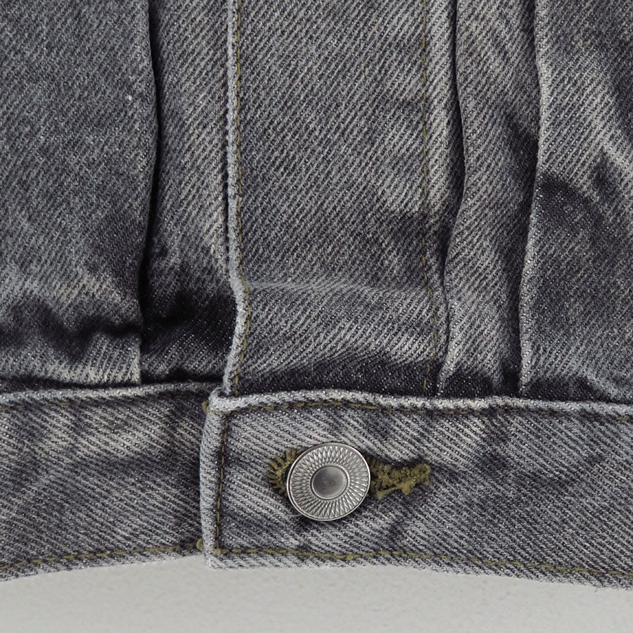 【A.PRESSE/アプレッセ】<br>Vintage Gray Denim Jacket <br>25AAP-01-41