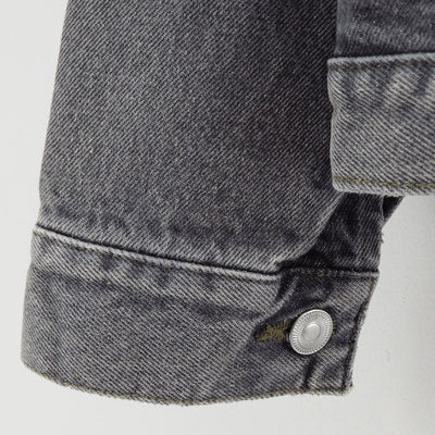 【A.PRESSE/アプレッセ】<br>Vintage Gray Denim Jacket <br>25AAP-01-41