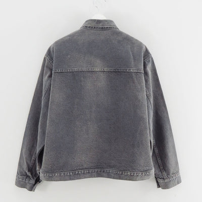 【A.PRESSE/アプレッセ】<br>Vintage Gray Denim Jacket <br>25AAP-01-41