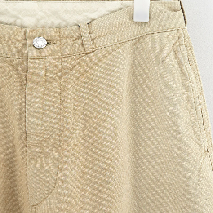 【A.PRESSE/アプレッセ】<br>Vintage Pin Check Work Pants <br>25AAP-04-23