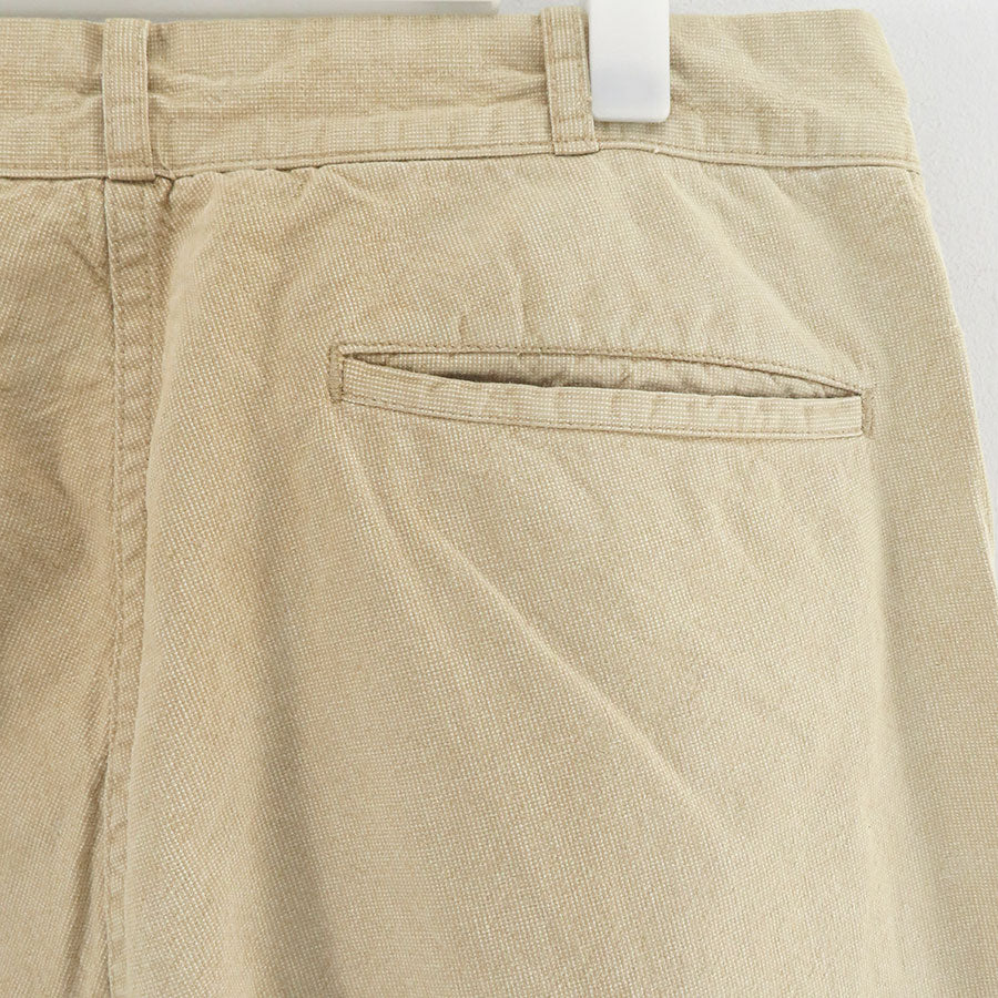 【A.PRESSE/アプレッセ】<br>Vintage Pin Check Work Pants <br>25AAP-04-23
