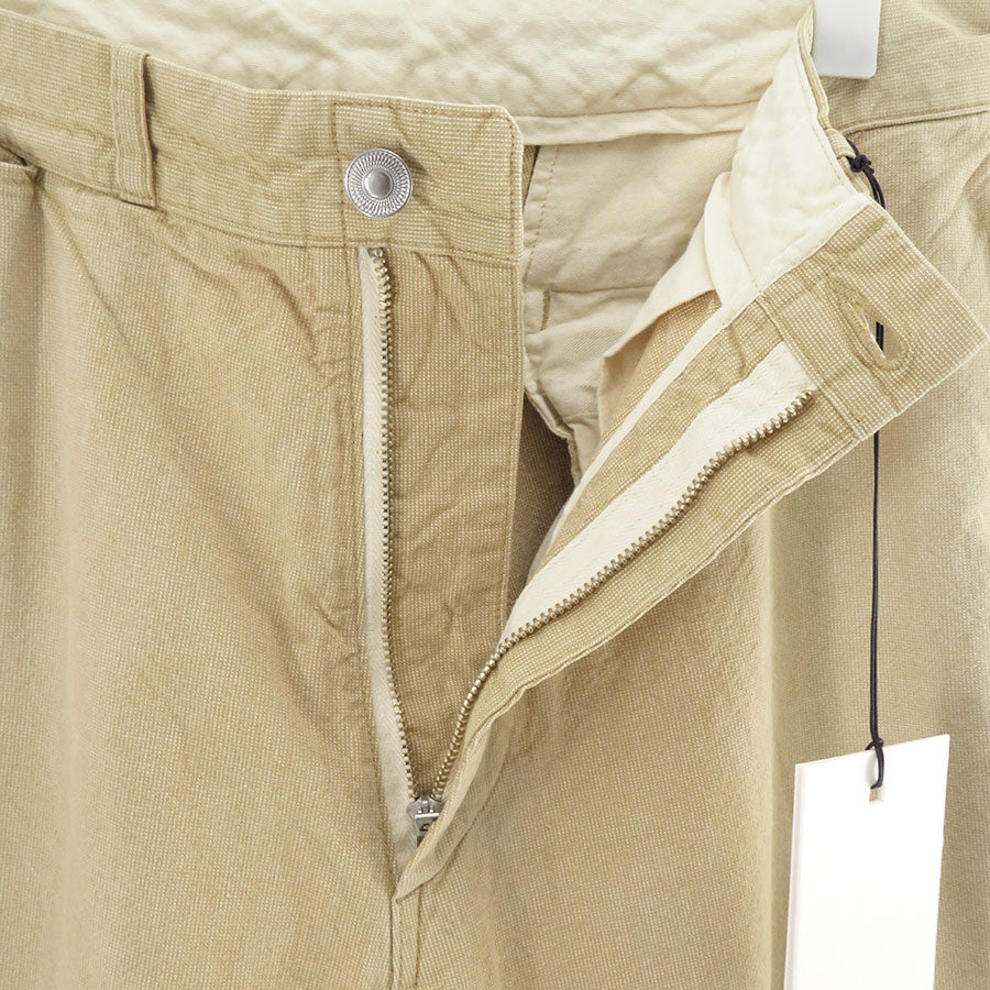 【A.PRESSE/アプレッセ】<br>Vintage Pin Check Work Pants <br>25AAP-04-23