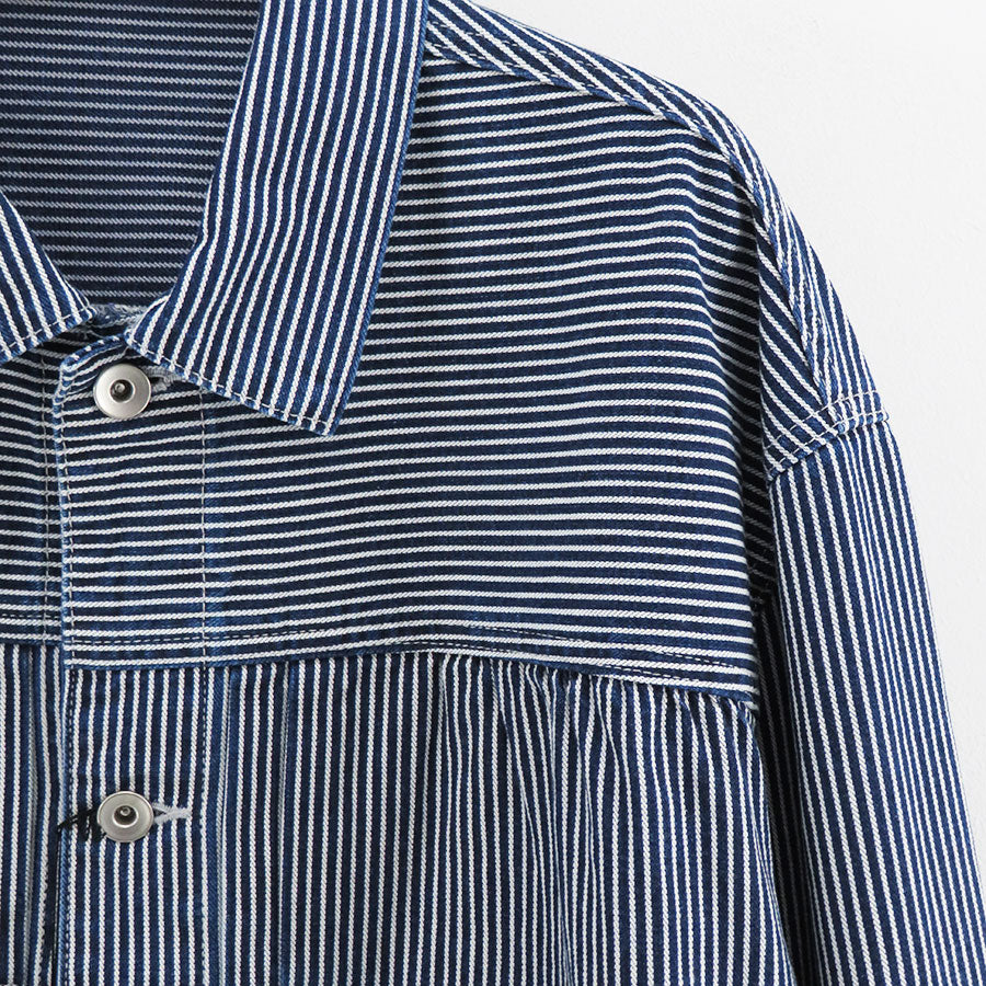 【Porter Classic/ポータークラシック】<br>STEINBECK HICKORY STRIPE JACKET <br>PC-003-2614