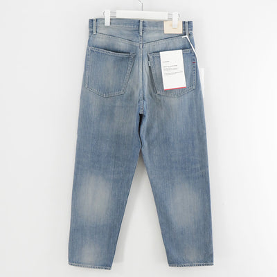 【Graphpaper/グラフペーパー】<br>Selvage Denim Five Pocket Tapered Pants <br>GU253-40058LB