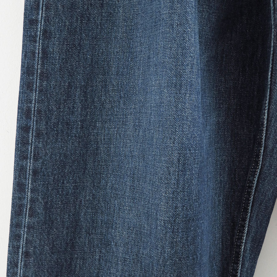 【Graphpaper/グラフペーパー】<br>Selvage Denim Two Tuck Tapered Pants <br>GU253-40060DB