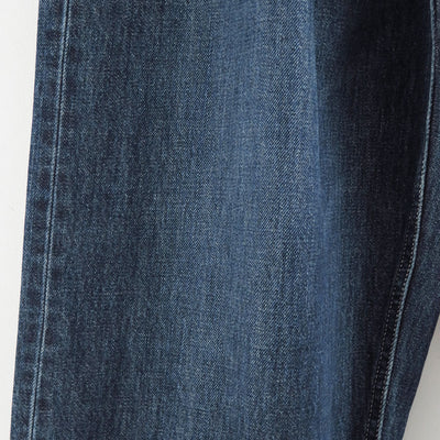 【Graphpaper/グラフペーパー】<br>Selvage Denim Two Tuck Tapered Pants <br>GU253-40060DB