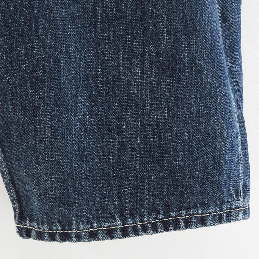 【Graphpaper/グラフペーパー】<br>Selvage Denim Two Tuck Tapered Pants <br>GU253-40060DB