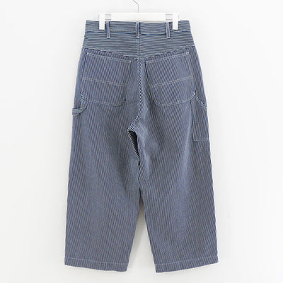 [波特经典/波特经典]<br> Steinbeck 山核桃木条纹画家裤<br>PC-003-2617 