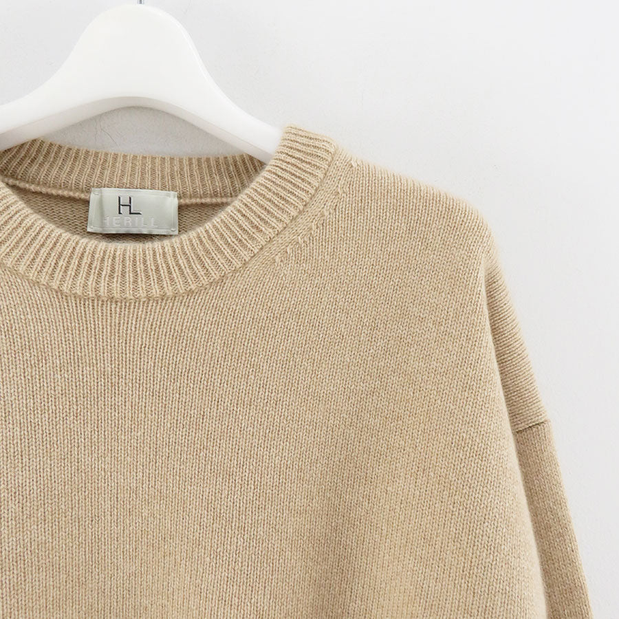 【HERILL/ヘリル】<br>Goldencash Pullover <br>23-080-HL-8040-3