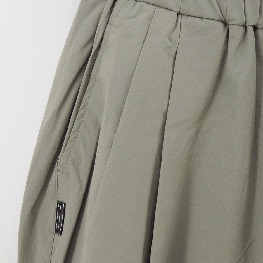 【S.F.C/エスエフシー】<br>WIDE TWO TUCK PANTS (NYLON) <br>SFCFW24P06