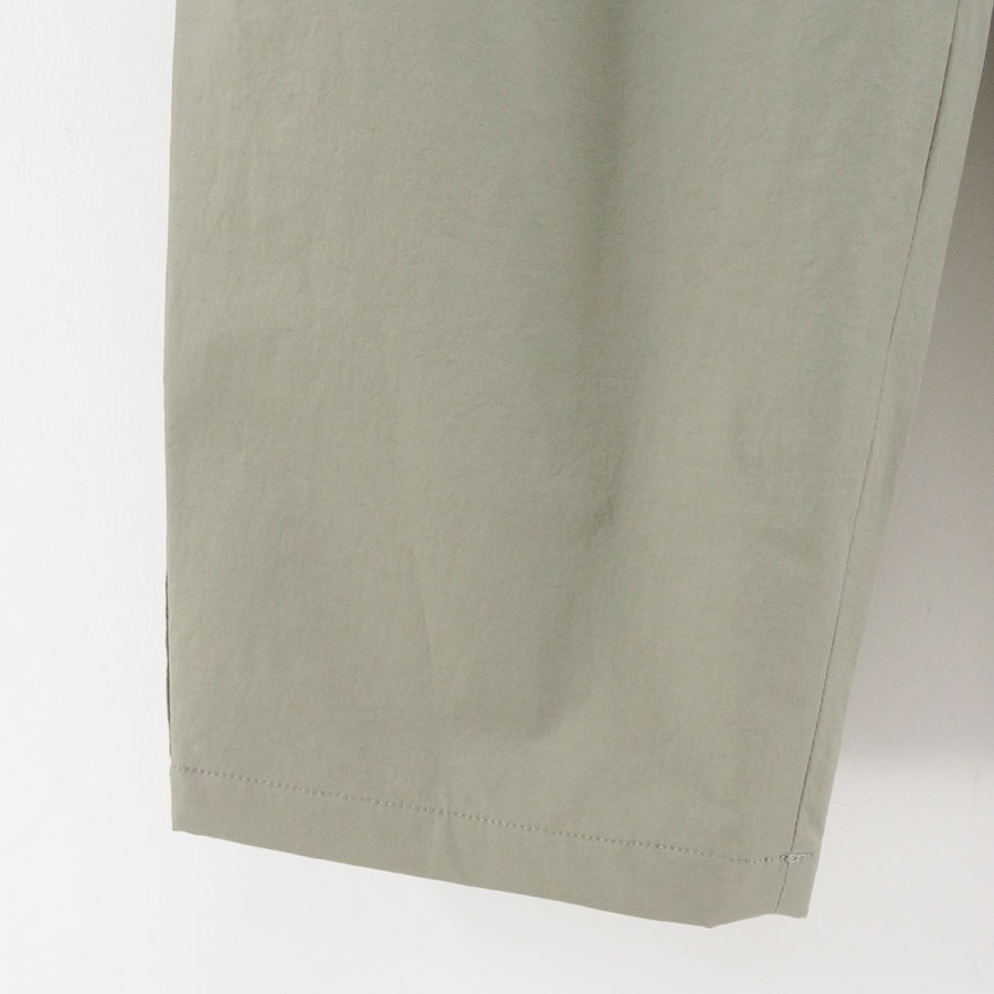 【S.F.C/エスエフシー】<br>WIDE TWO TUCK PANTS (NYLON) <br>SFCFW24P06