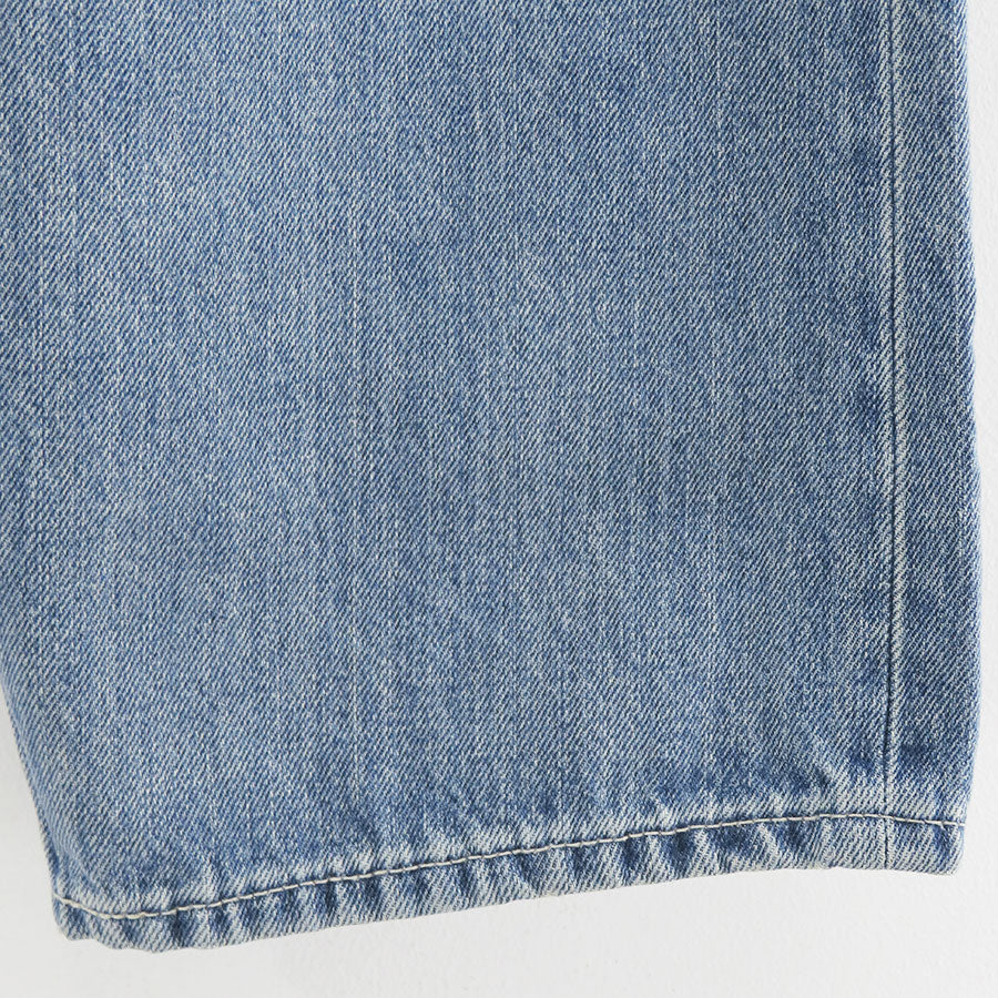 【Graphpaper/グラフペーパー】<br>Selvage Denim Two Tuck Tapered Pants <br>GU253-40060LB