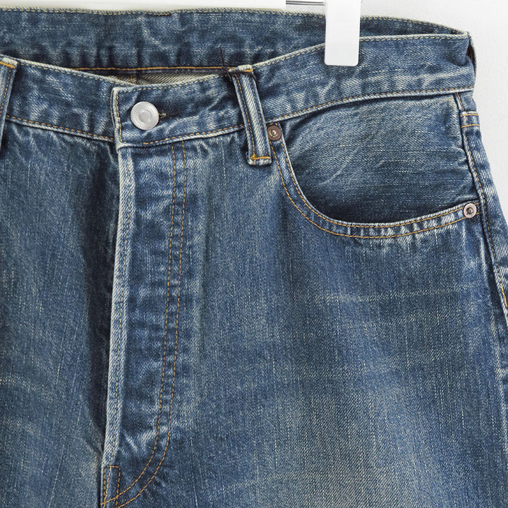 A.PRESSE/アプレッセ】Washed Denim Wide Pants AP-4002の通販