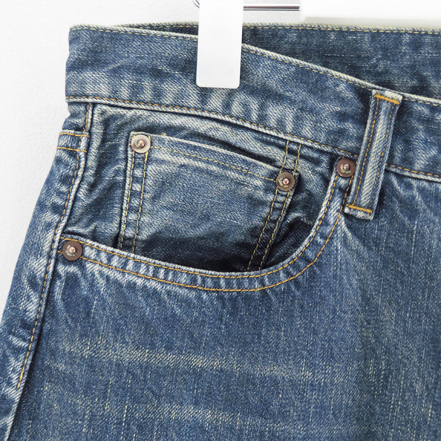 A.PRESSE/アプレッセ】Washed Denim Wide Pants AP-4002の通販
