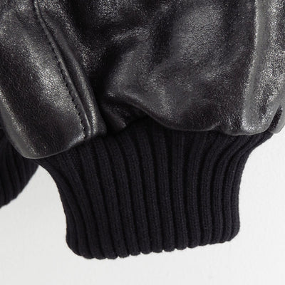 【8/1からポイント10%還元】<br>【AURALEE/オーラリー】<br>LAMB LEATHER ZIP BLOUSON <br>A25AB01WX