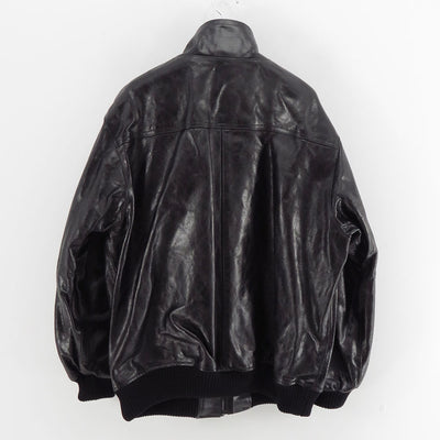 【8/1からポイント10%還元】<br>【AURALEE/オーラリー】<br>LAMB LEATHER ZIP BLOUSON <br>A25AB01WX