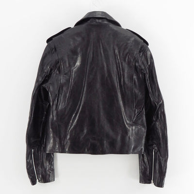 【AURALEE/オーラリー】<br>LAMB LEATHER RIDERS JACKET <br>A25AB02WX