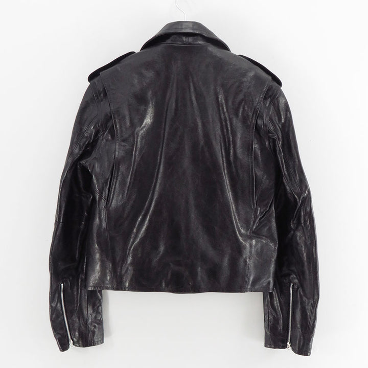 AURALEE/オーラリー】LAMB LEATHER RIDERS JACKET A25AB02WXの