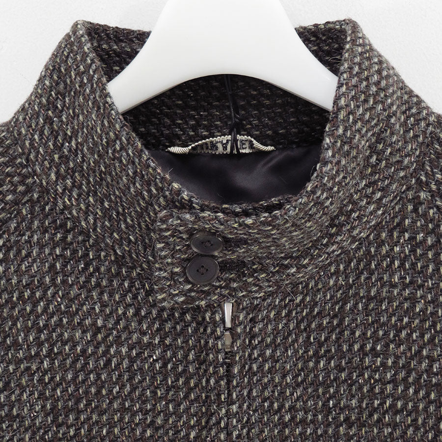 AURALEE/オーラリー】ALPACA WOOL SILK TWEED ZIP BLOUSON