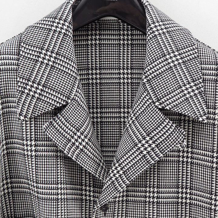 THE RERACS ｜open-collar shirt coat IMG_6914_7d57883f-12fc-4e62-
