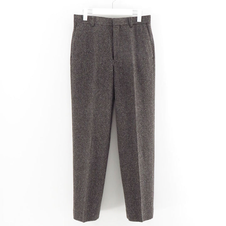 AURALEE 25aw ウールシルクツイードスラックス AURALEE/オーラリー】ALPACA WOOL SILK TWEED SLACKS A25AP04LS