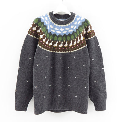 【Unlikely/アンライクリー】<br>Unlikely Fair Isle “Duck” <br>U24F-15-0001