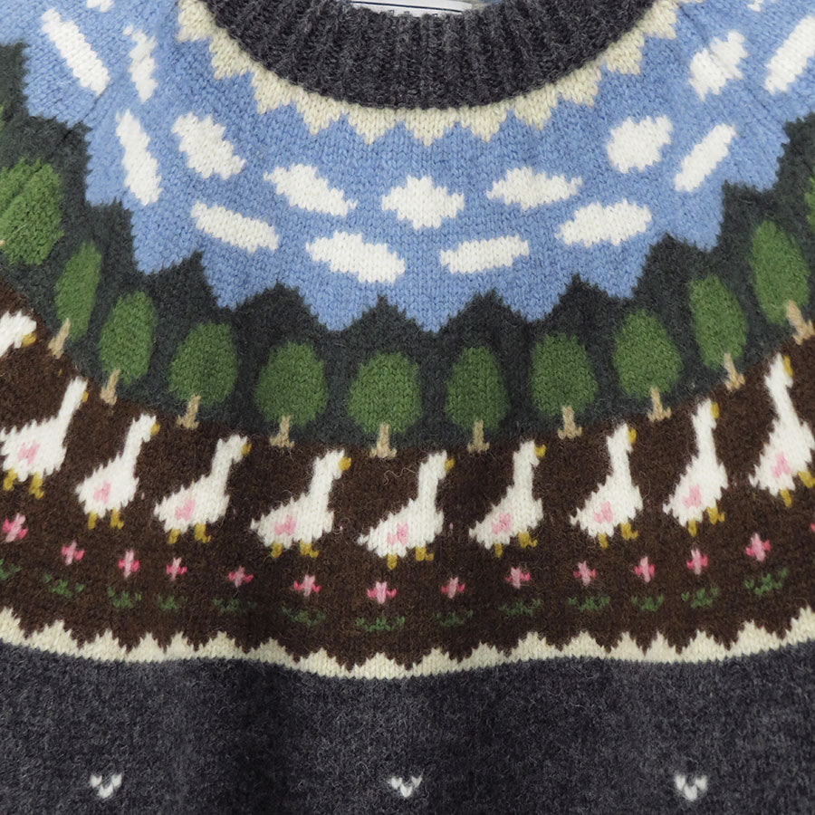 【Unlikely/アンライクリー】<br>Unlikely Fair Isle “Duck” <br>U24F-15-0001